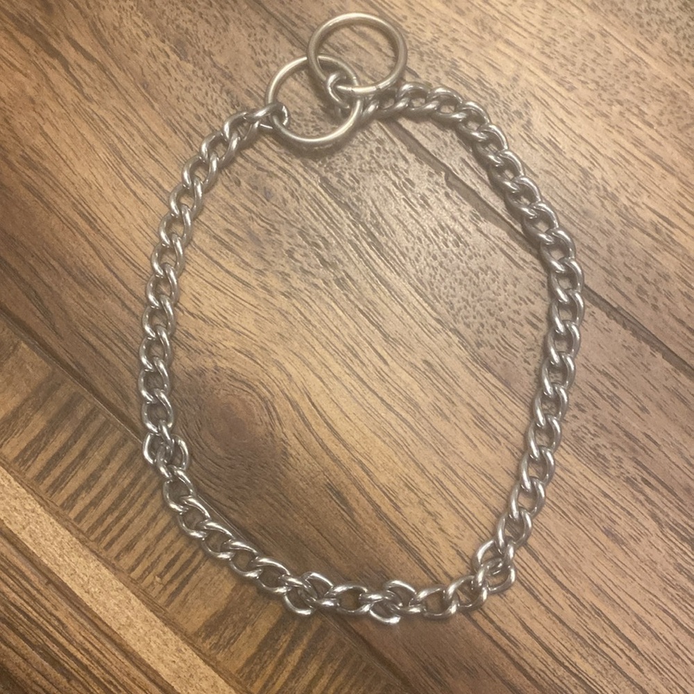 18” Chain Dog Collar